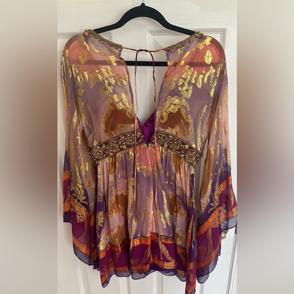 Sherri Hill boho homecoming dress